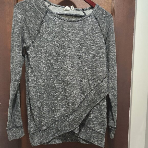 Small Grey Tentree Raglan Sweater Wrap Sweater Crewneck Pre-owned good condition - Picture 7 of 8